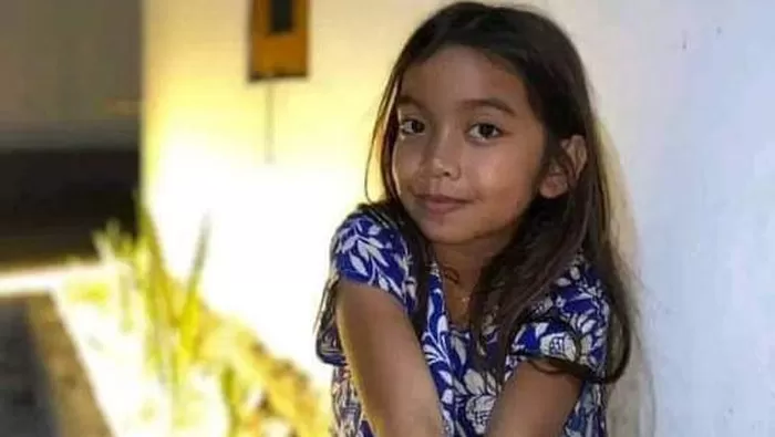 Bocah wanita inisial TAM (8) di Bolaang Mongondow Timur (Boltim), Sulawesi Utara (Sulut). Foto: Detik.com