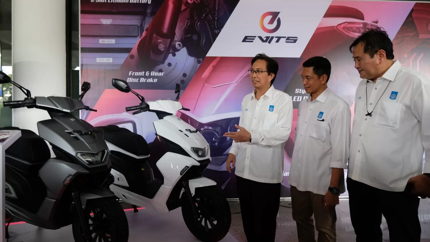 Motor listrik EVITS TS-1 (Foto: ITS).