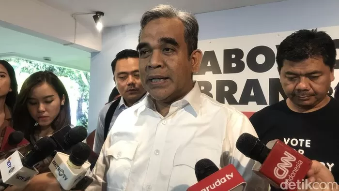 Sekjen Gerindra Ahmad Muzani. Foto: Detik.com