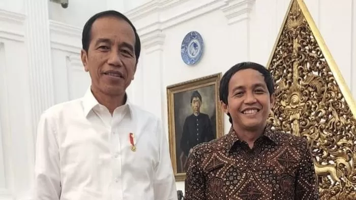 Presiden Joko Widodo (Jokowi) dan Raja Juli Antoni. Foto: Detik.com