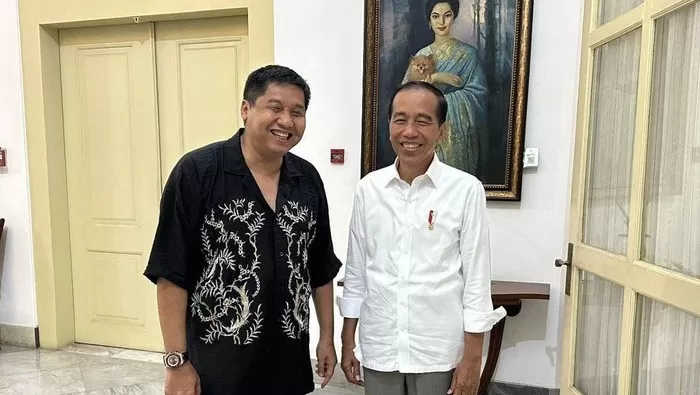 Maruarar Sirait dan Presiden Joko Widodo (Jokowi). Foto: Detik.com