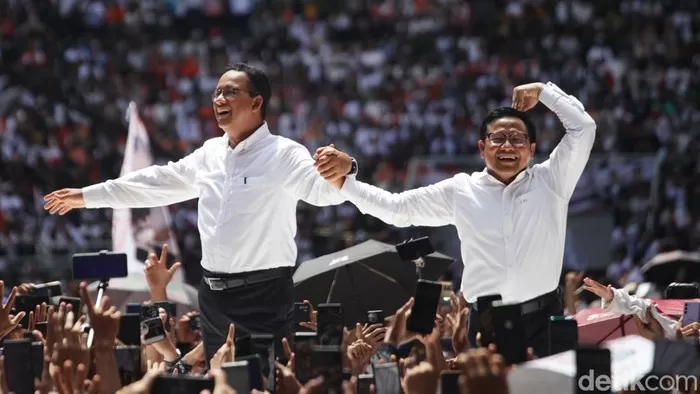 Anies Baswedan dan Muhaimin Iskandar (Cak Imin). Foto: Detik.com