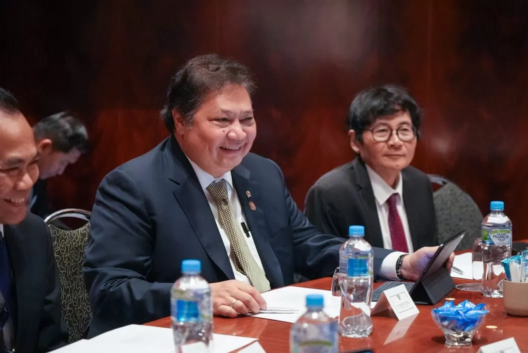 Menko Airlangga dan CEO Australia.