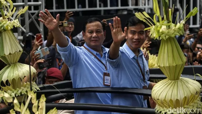 Prabowo-Gibran. Foto: Tribunnews.com