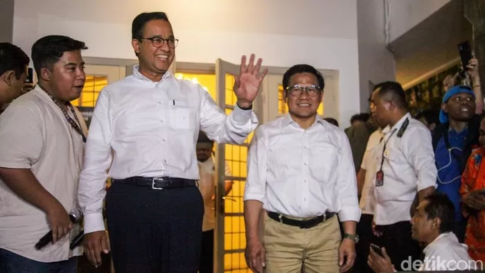 Anies Baswedan dan Muhaimin Iskandar. Foto: Detik.com