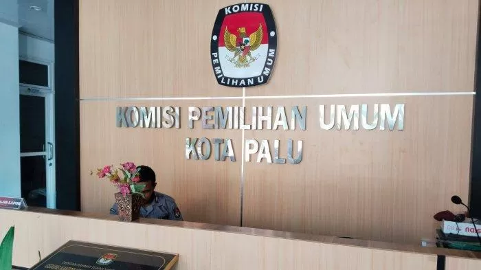 Kantor KPU Kota Palu. Foto: Tribunnews.com