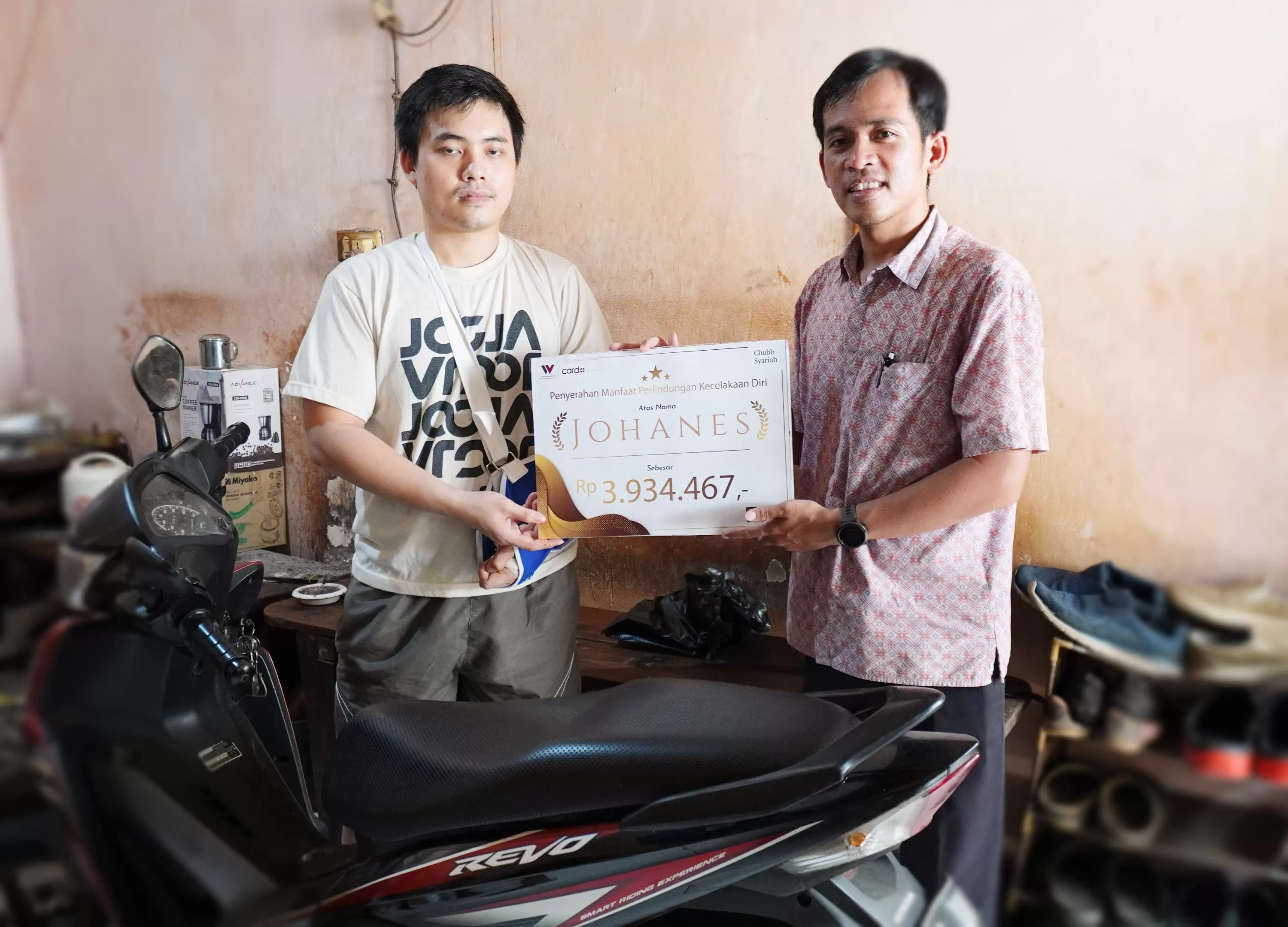 Johannes, pengguna setia Honda VIP Card.