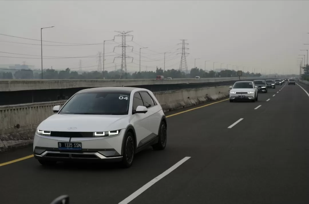 Ilustrasi mudik lebaran.