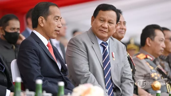 Presiden Joko Widodo (Jokowi) dan Prabowo Subianto. Foto: Tribunnews.com
