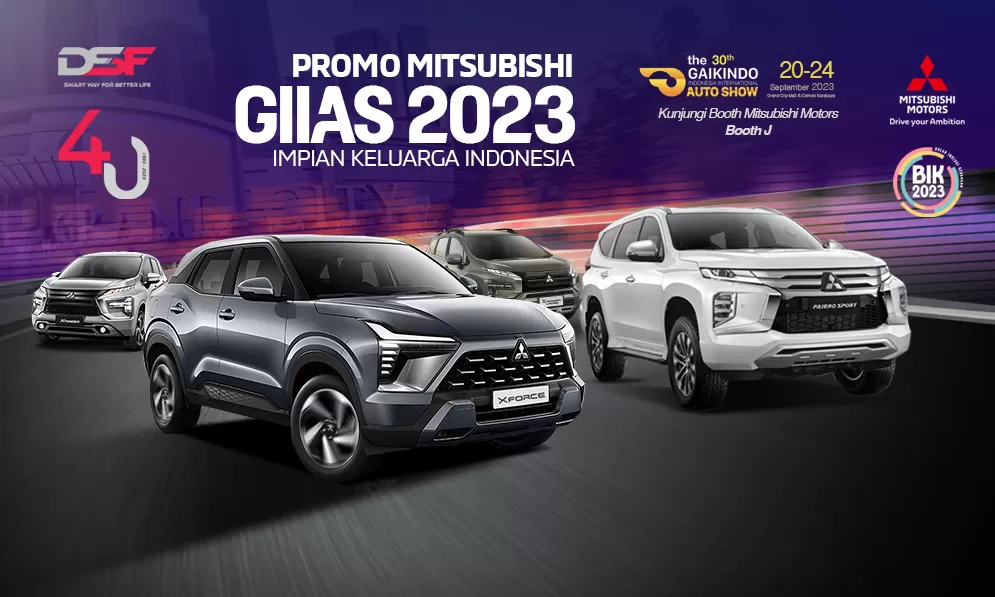 Mitsubishi di GIIAS 2024.