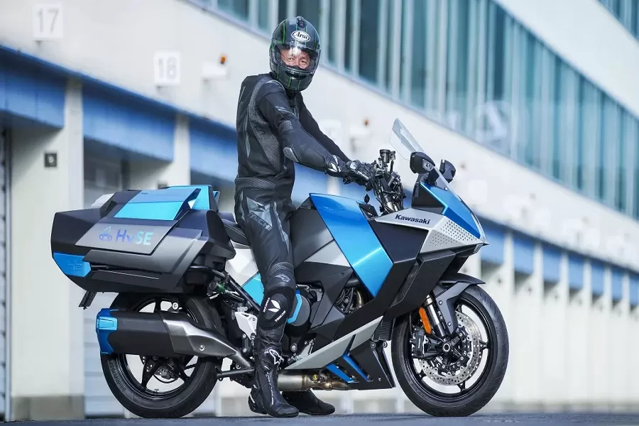  Kawasaki perkenalkan prototipe sepeda motor Hidrogen di Suzuka 8H 2024.