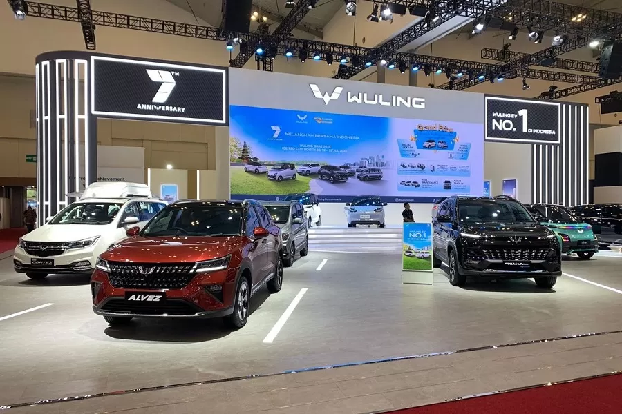 Wuling Motors di GIIAS 2024.