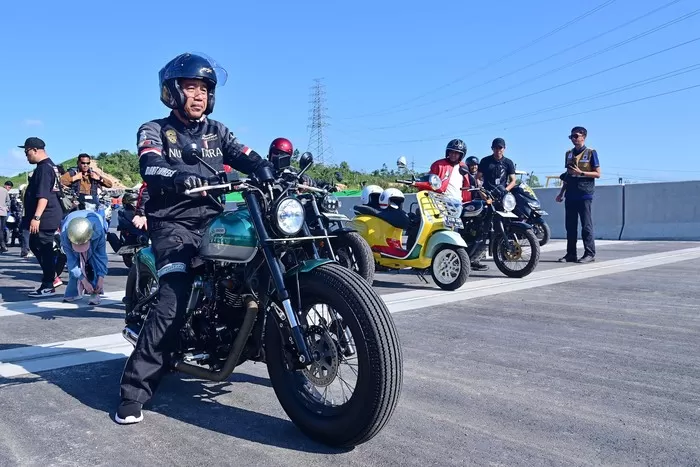 Motor Kawasaki W175 milik Jokowi