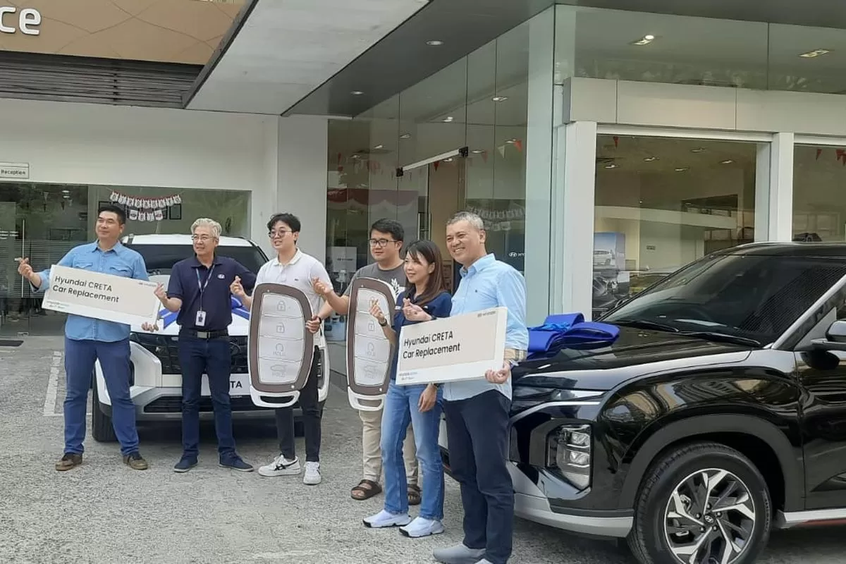Pelanggan Hyundai Gowa Mendapat Penggantian Mobil Baru dengan Program "New Car Replacement Guarantee".