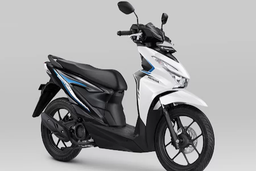Honda Beat CBS, motor matic terjangkau dengan fitur modern.