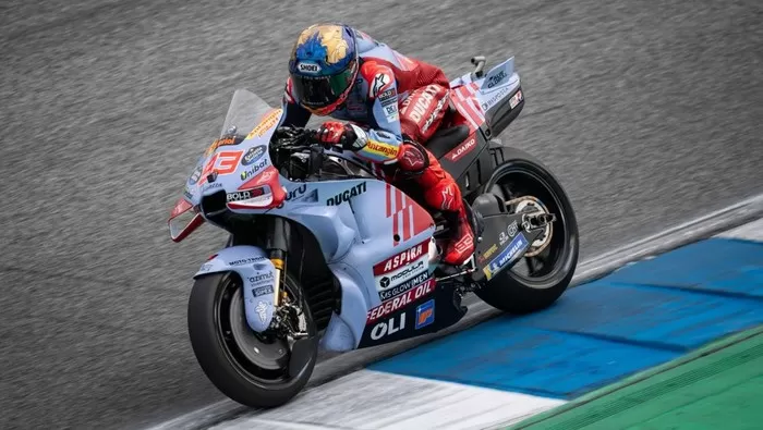 Marc Marquez di MotoGP Malaysia 2024