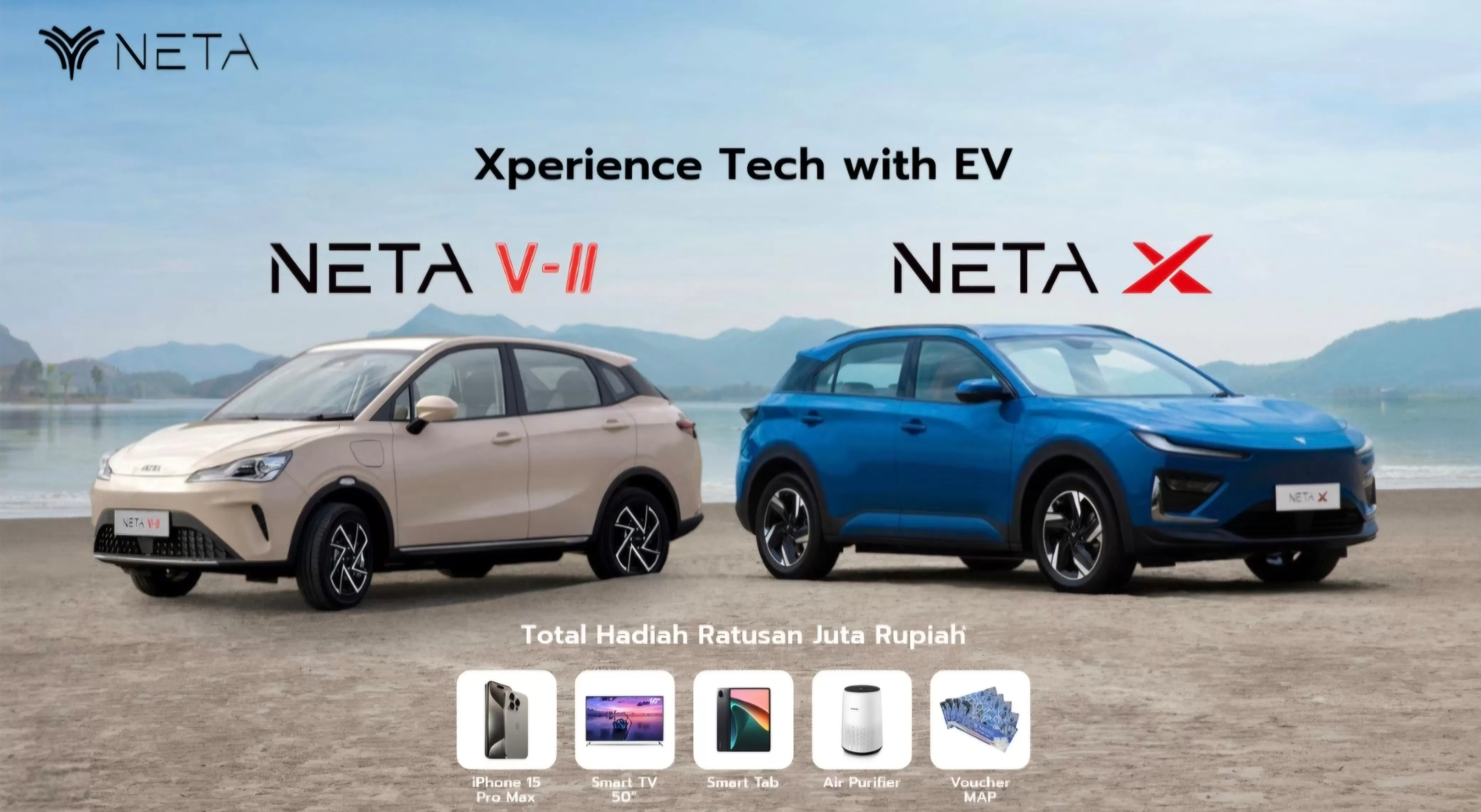 Brand kendaraan listrik NETA siap meriahkan GJAW 2024