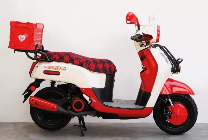 Modifikasi Yamaha Fazzio Hybrid Neo dengan gaya Kalcer