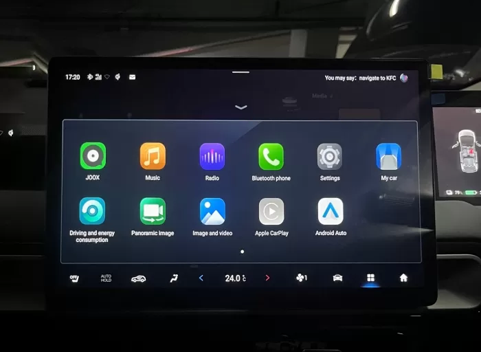 Fitur Android Auto pada AION Y Plus