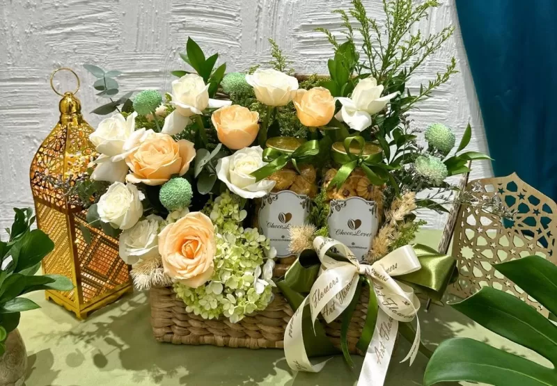 Art Flower kolaborasi  Chocolovers sediakan hampers Idul Fitri 2025 