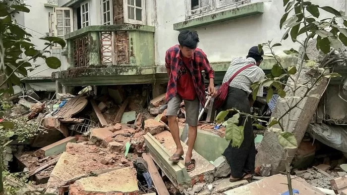 Gempa Myanmar
