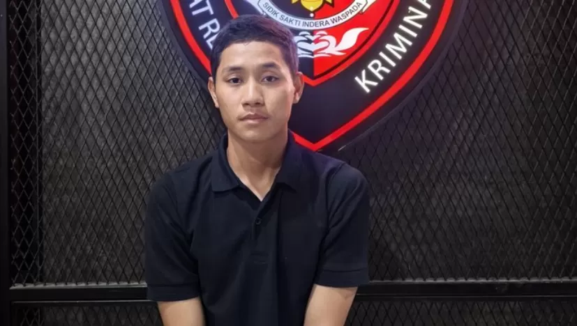 Andreas, terduga pembunuh bos sembako di Pondok Gede, Bekasi