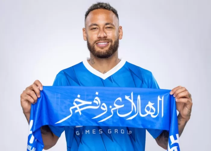 Neymar Resmi Gabung bersama Al Hilal: Era Baru Bintang Sepak Bola Dunia di Liga  Arab Saudi! - Gen Muslim - Halaman 2