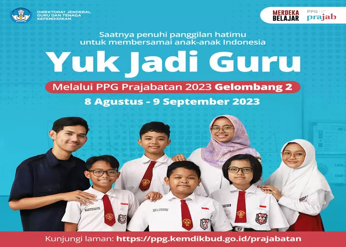 Pendaftaran PPG Prajabatan Gelombang 2 Tahun 2023 Dibuka, Guru Wajib ...