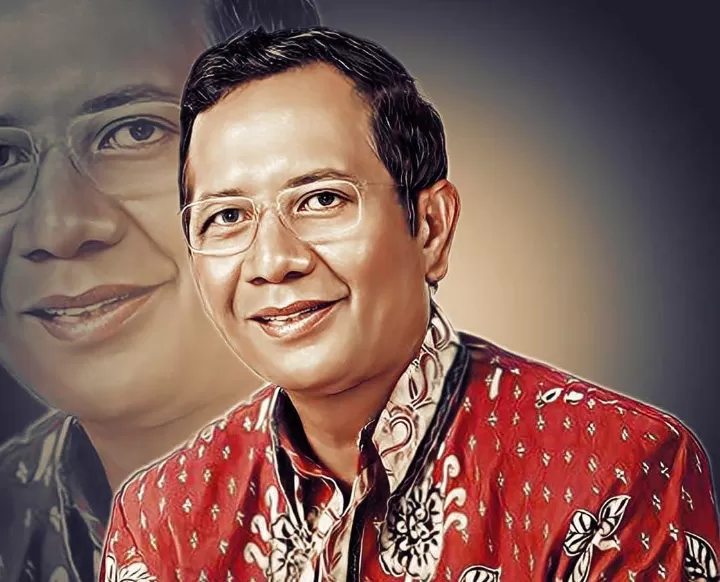 Cawapres No 3 Mahfud MD  (GENMUSLIM.id/ dok: ToonMe/ Bagus Kurniawan)