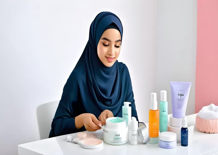 Skincare Untuk Remaja, Kapan Waktu Yang Tepat Mengenalkan Skincare Dan Kandungan Skincare Yang Tepat Untuk Kulit Remaja ((genmuslim.id/doc:freepik.com) )
