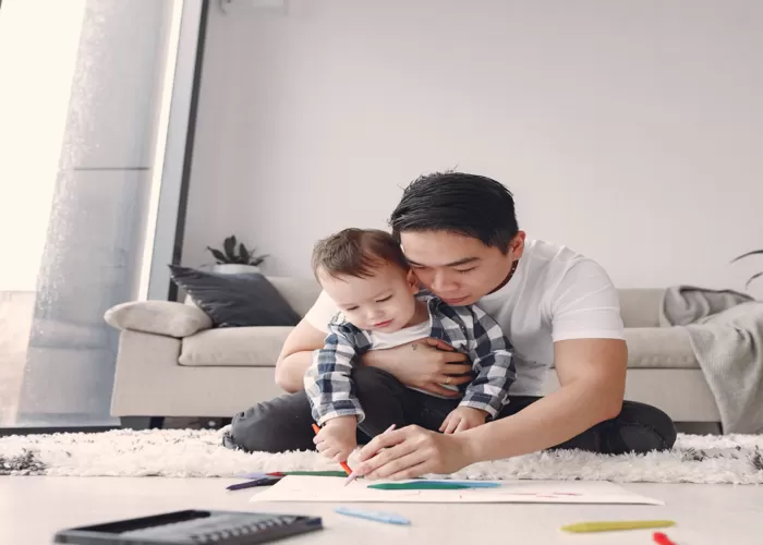 Kalimat yang dikatakan ayah dalam praktik parenting dapat mempengaruhi mental anak laki-laki nya ((Foto: GENMUSLIM.id/ dok: Canva/Gustavo Fring))