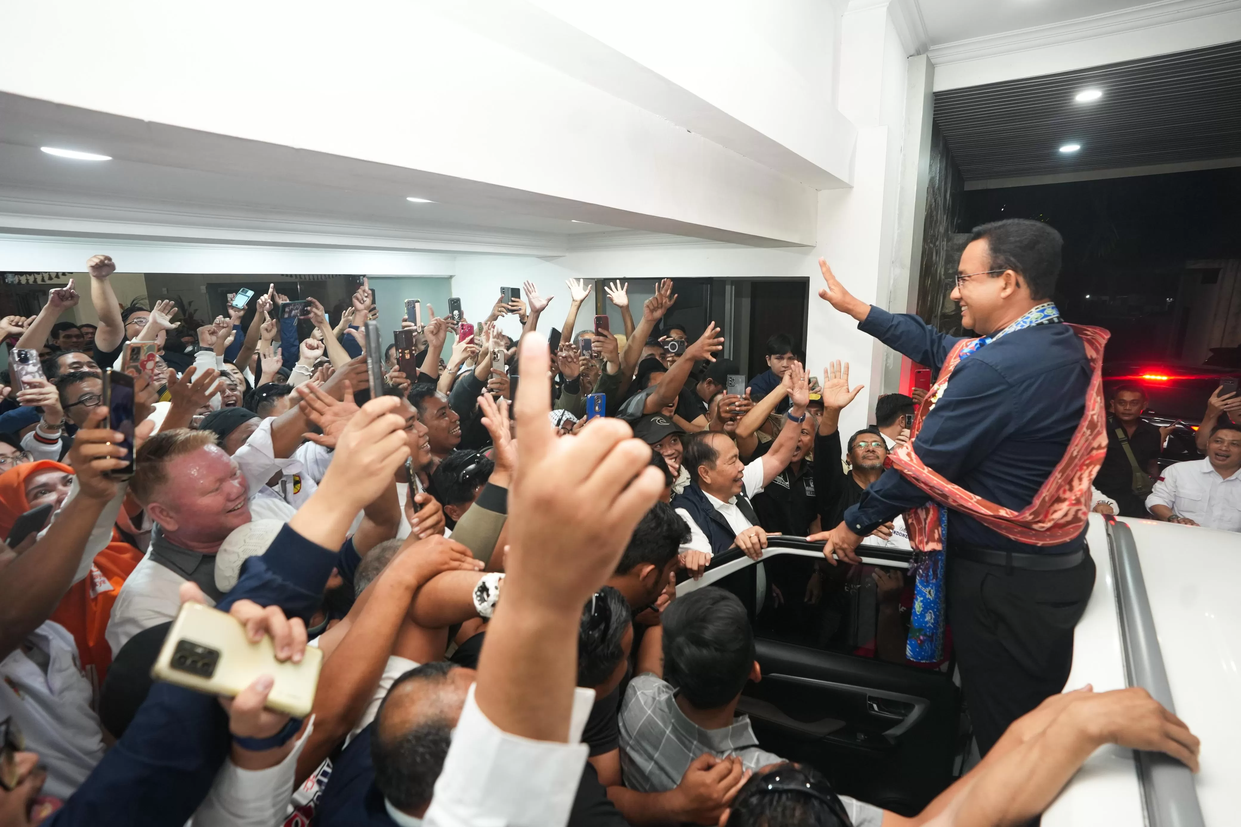 Anies Baswedan di Kotamobagu ((Foto: GENMUSLIM.id/dok: Timnas AMIN))