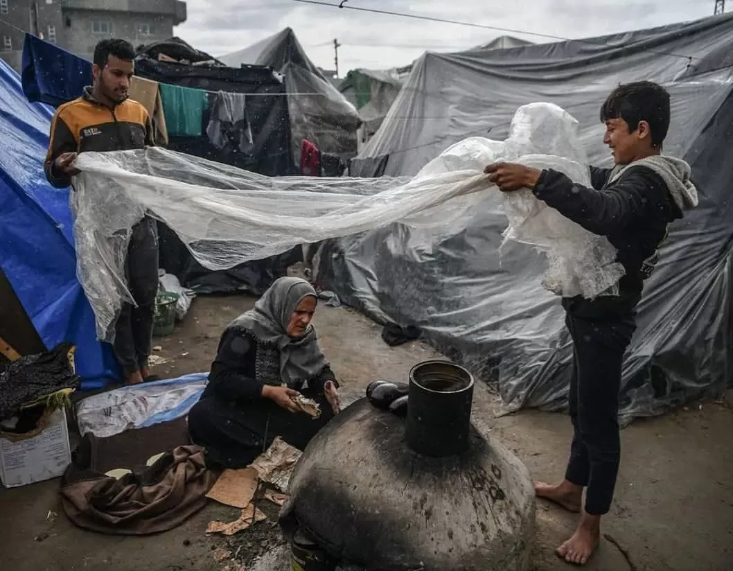 Ilustrasi Warga Palestina (GENMUSLIM.id / Dok: Al Jazeera)