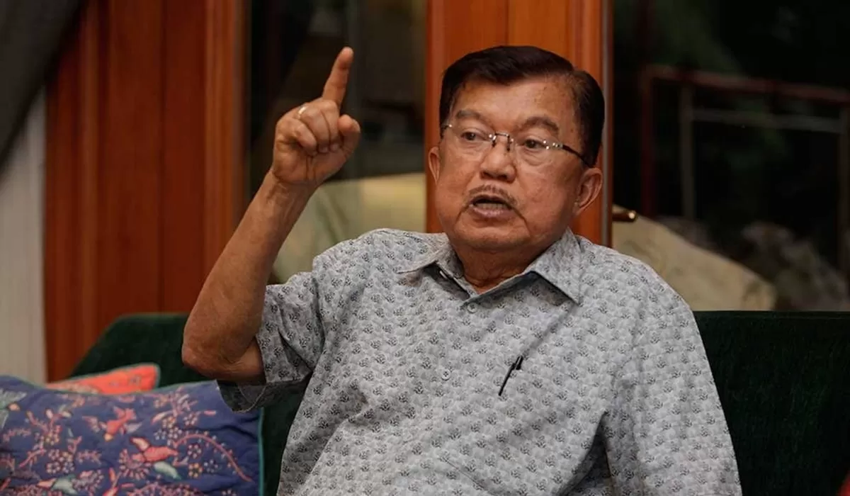 Wakil Presiden ke-10 dan ke-12 RI, Jusuf Kalla atau JK di kediamannya JK di kawasan Jakarta Selatan (GENMUSLIM.id / Dok: Media Indonesia)
