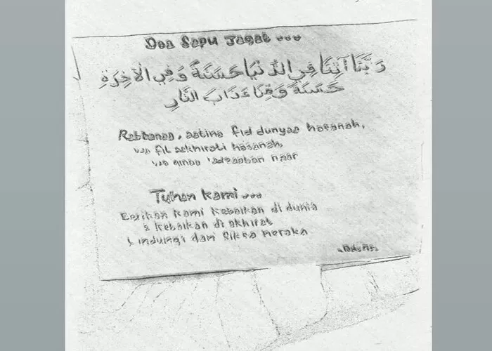 Keterangan Foto: Doa Sapu Jagat Yang Biasa Dibaca Selesai Sholat  ((Foto: GENMUSLIM.id/dok: instagram @ryztins))