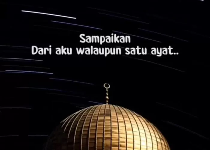 Syekh Ali Jaber Menuturkan Bahwa Mendapatkan Ilmu Bisa Darimana Saja Termasuk Dari Medsos (GENMUSLIM.id/dok: instagram @1menithijrah_ )