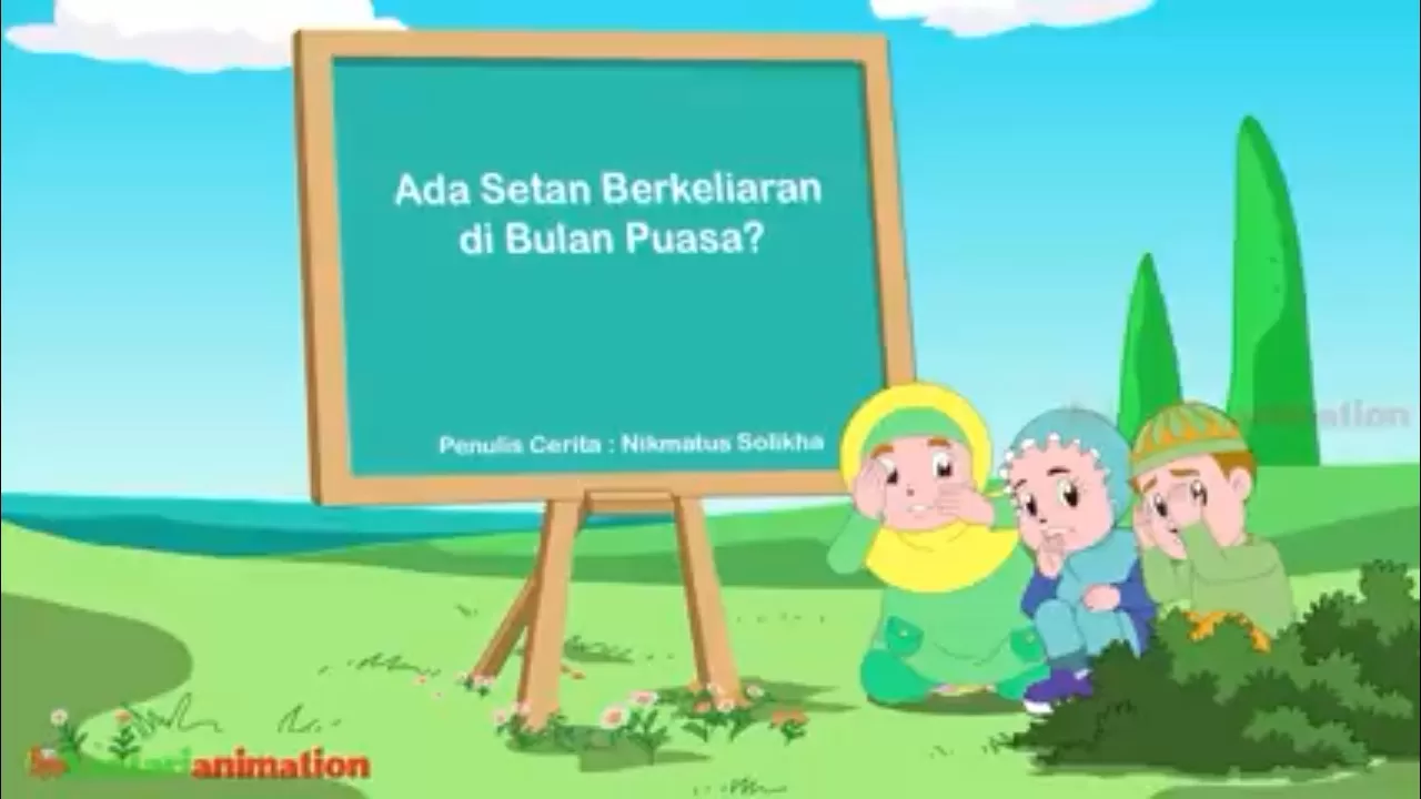 Benarkah ada Setan Berkeliaran di Bulan Ramadhan? (GENMUSLIM.id/dok: YouTube/ Diva The Series Official)