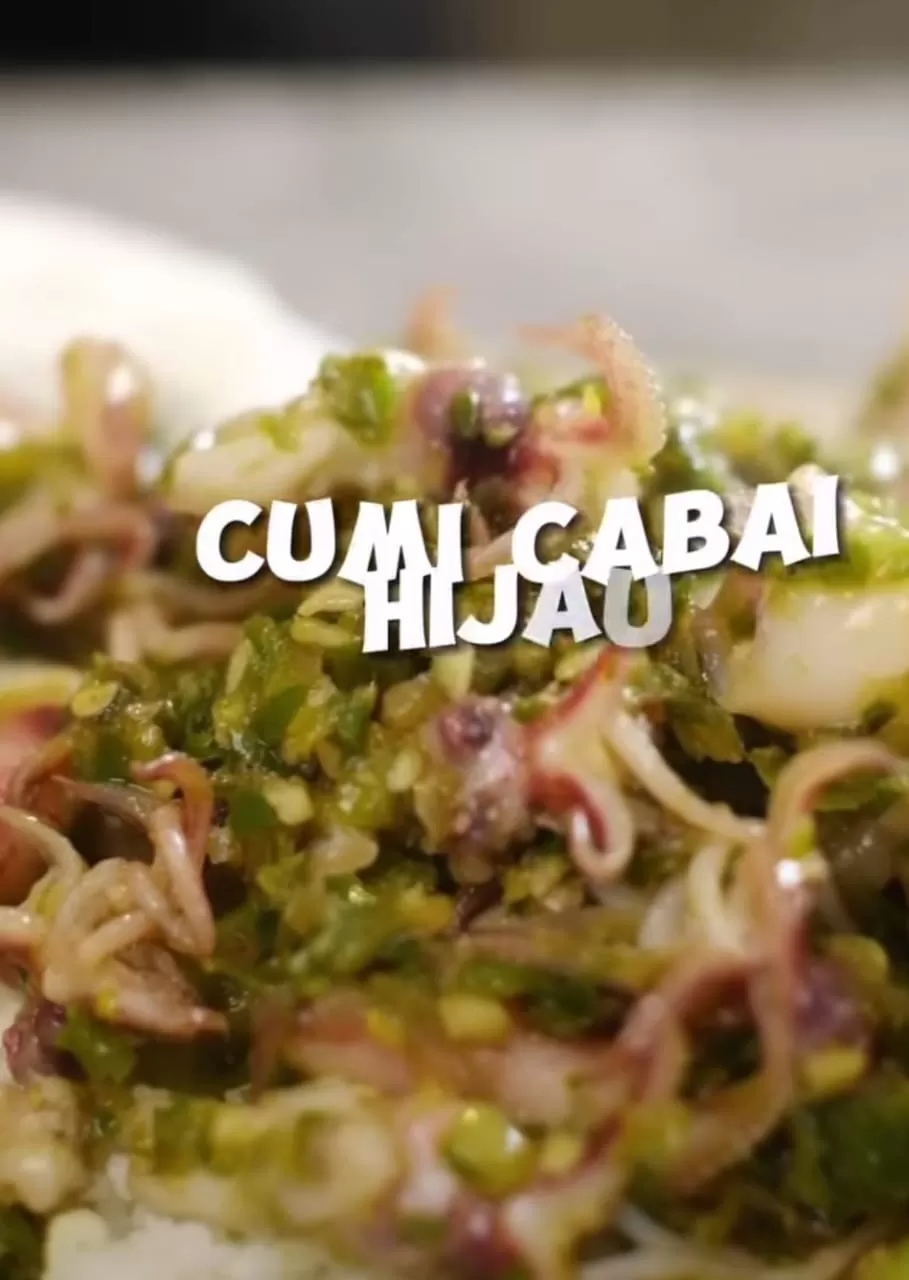 Resep Cumi Cabe Hijau Menu Berbuka Puasa Ramadhan  (GENMUSLIM.id/dok: Firhanmci6)