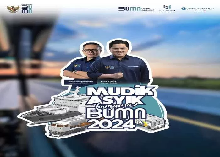 Yuk Mudik Asyik bareng BUMN 2024 PT Jasa Rajarha (GENMUSLIM.id/dok:Instagram/@pt_jasaraharja)