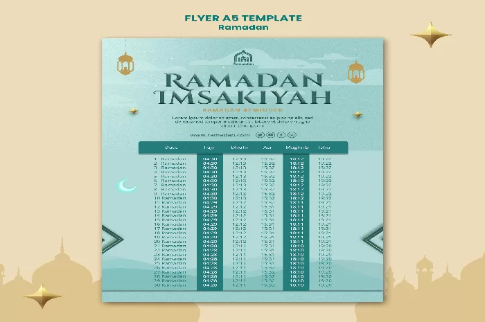 Jadwal Imsakiyah Dan Buka Puasa Ramadhan 1445/ 2024 Untuk Wilayah DKI ...