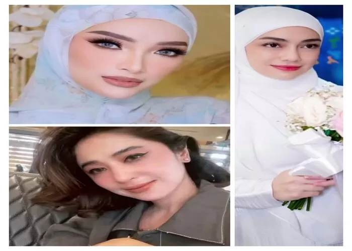Kehebohan Celin Evangelista, Zaskia Gotik, dan Dewi Persik menyambut ramadhan   ((GENMUSLIM.id:/dok:Ig @Celine_Evangelista, @zaskia_lover, @dewiperssik9))