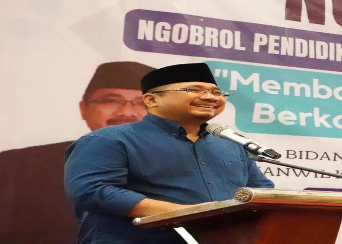 Yaqut Cholil Qoumas menegaskan aturan penggunaan pengeras suara luar selama bulan Ramadhan (GENMUSLIM.id / Dok: Ig @gusyaqut)