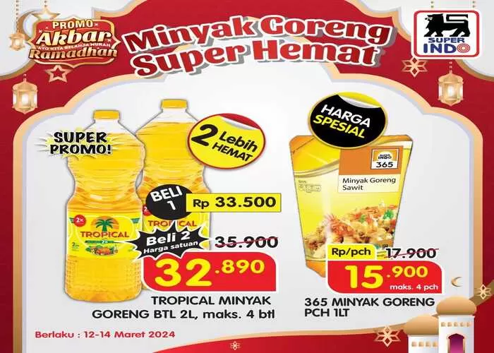 promo menarik Superindo spesial ramadhan 2024 ((FOTO GENMUSLIM.id/dok:Instagram/infosuperindo))