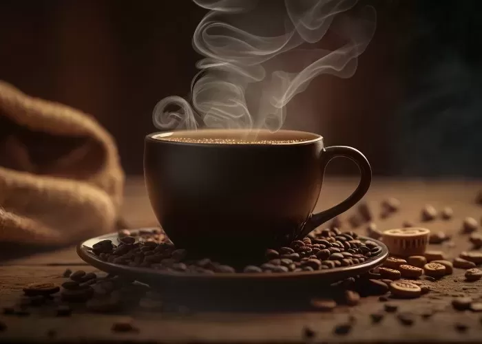 Ilustrasi resiko meminum kopi di malam hari ((Foto: GENMUSLIM.id/dok: website Jawa.pos))