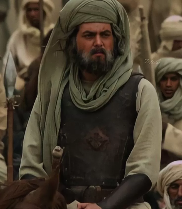 Ilustrasi sosok Amirul Mukminin Umar Bin Khattab (GENMUSLIM.id/Dok: Pinterest/Fatima)