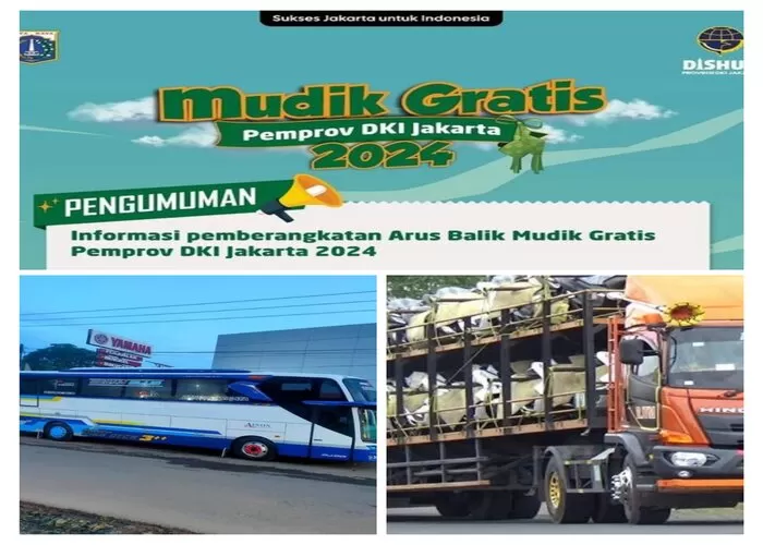 Jadwal Pemberangkatan Arus Balik Mudik Gratis Pemprov DKI Jakarta 2024 ((Foto: GENMUSLIM.id/dok: Instagram @dishubdkijakarta))