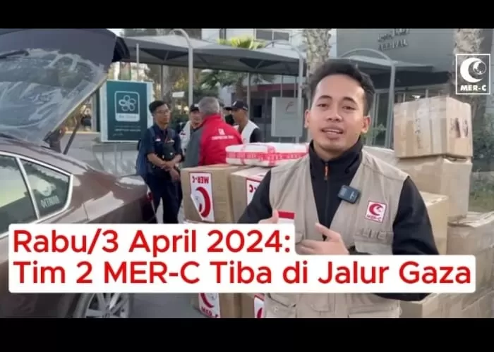 Relawan medis dari Mer-C Indonesia kembali tiba di Jalur Gaza ((Foto: GENMUSLIM.id/dok: Instagram @mercindonesia))