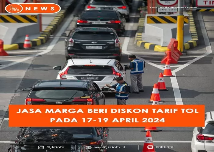 Info diskon tarif jalan tol  (GENMUSLIM.id/dok: Instagram/@jktinfo)