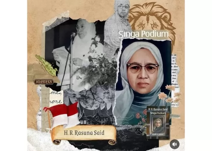 Rasuna Said sosok wanita inspiratif Indonesia ((Foto: GENMUSLIM.id/dok:  Intagram @kutipanbukurepublika))