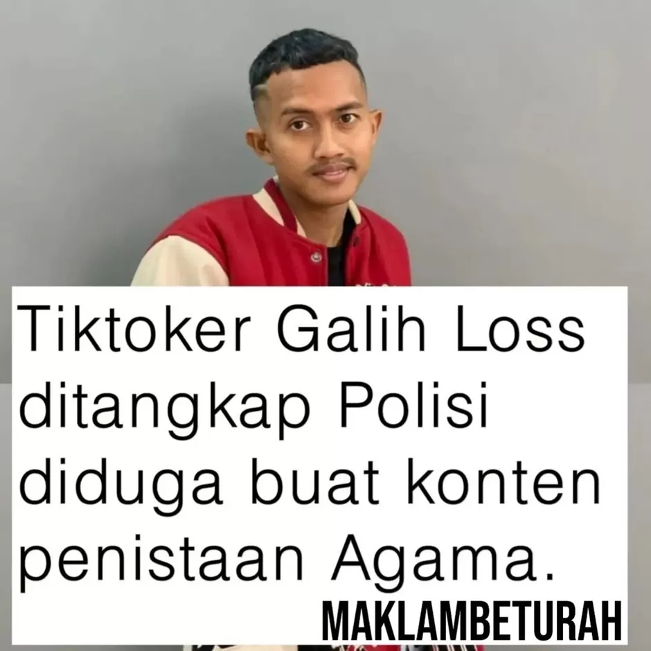 Viral! Tiktoker Galih Loss Ditangkap Oleh Polisi Diduga Karena Membuat ...